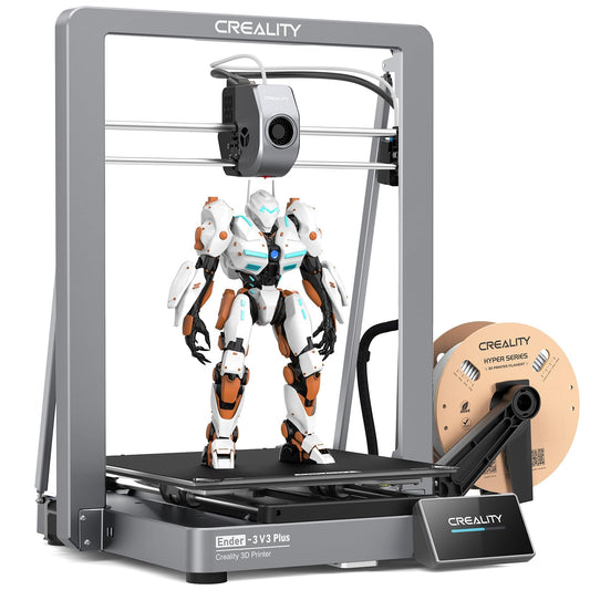 Creality K1C 3D Printer, 2024 New Version 600mm/s High-Speed Auto Leveling Clog-Free Robust Direct Extruder K1 SE Upgraded 3D Printer with AI Camera 300°C Printing Support Carbon Fiber Filaments