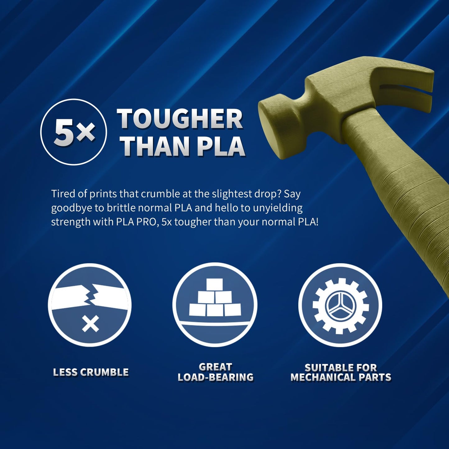 OVERTURE PLA Plus (PLA+) Filament 1.75mm Professional Toughness Enhanced Roll, Cardboard Spool, Premium 1kg(2.2lbs), Dimensional Accuracy Probability +/- 0.02mm (Space Gray)